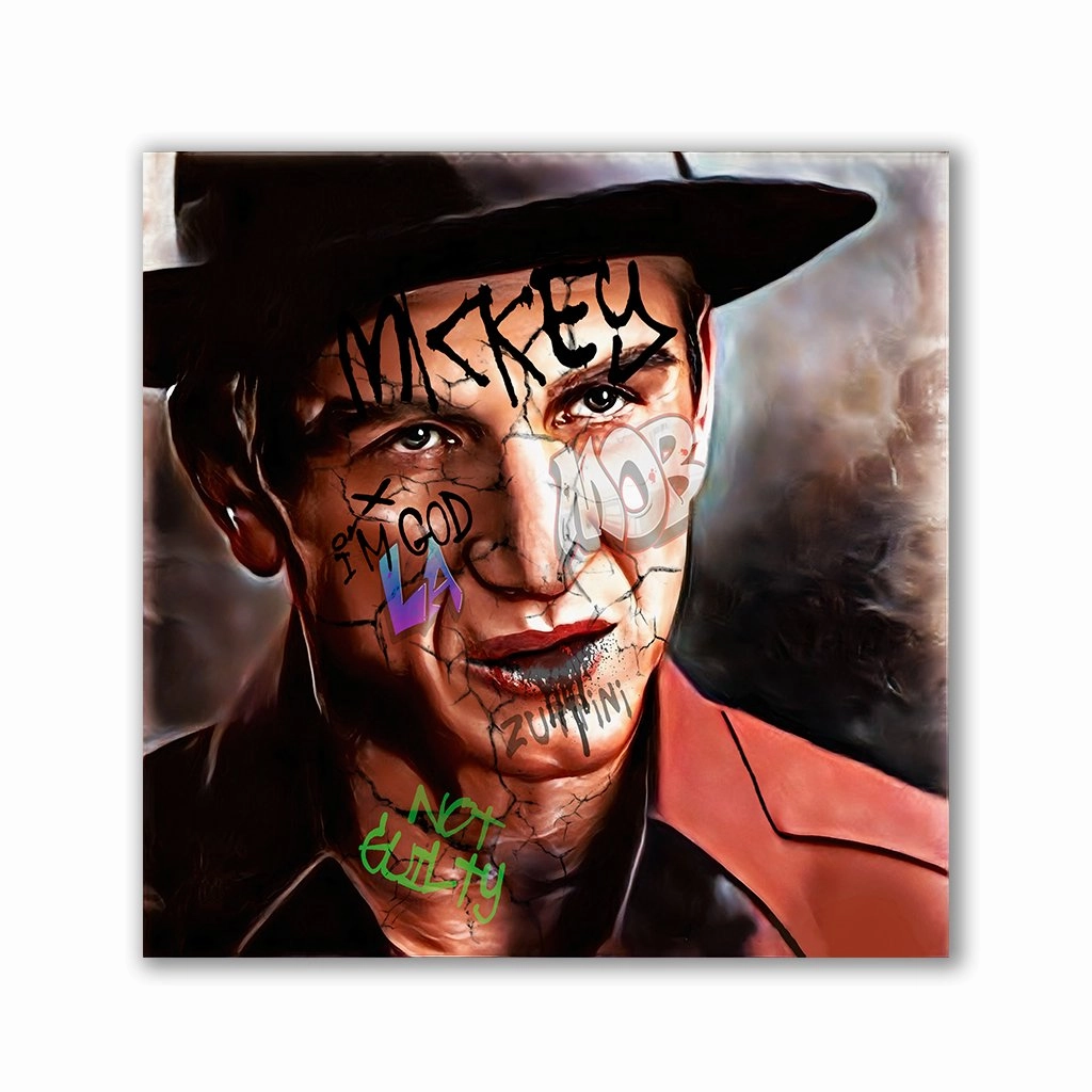 Cohan by Zuppini framed mural artwork