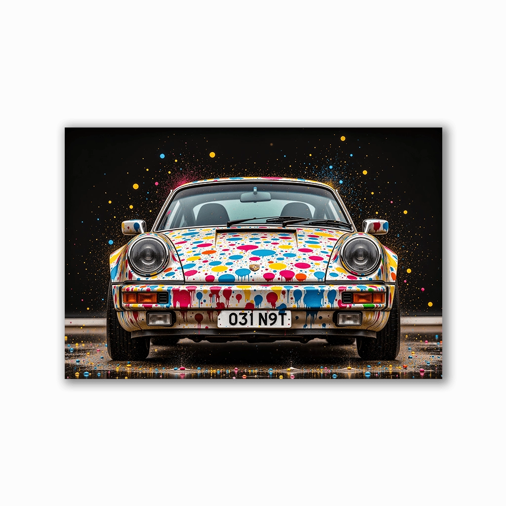 Color Splash Classic by Adrian Vieriu framed mural artwork