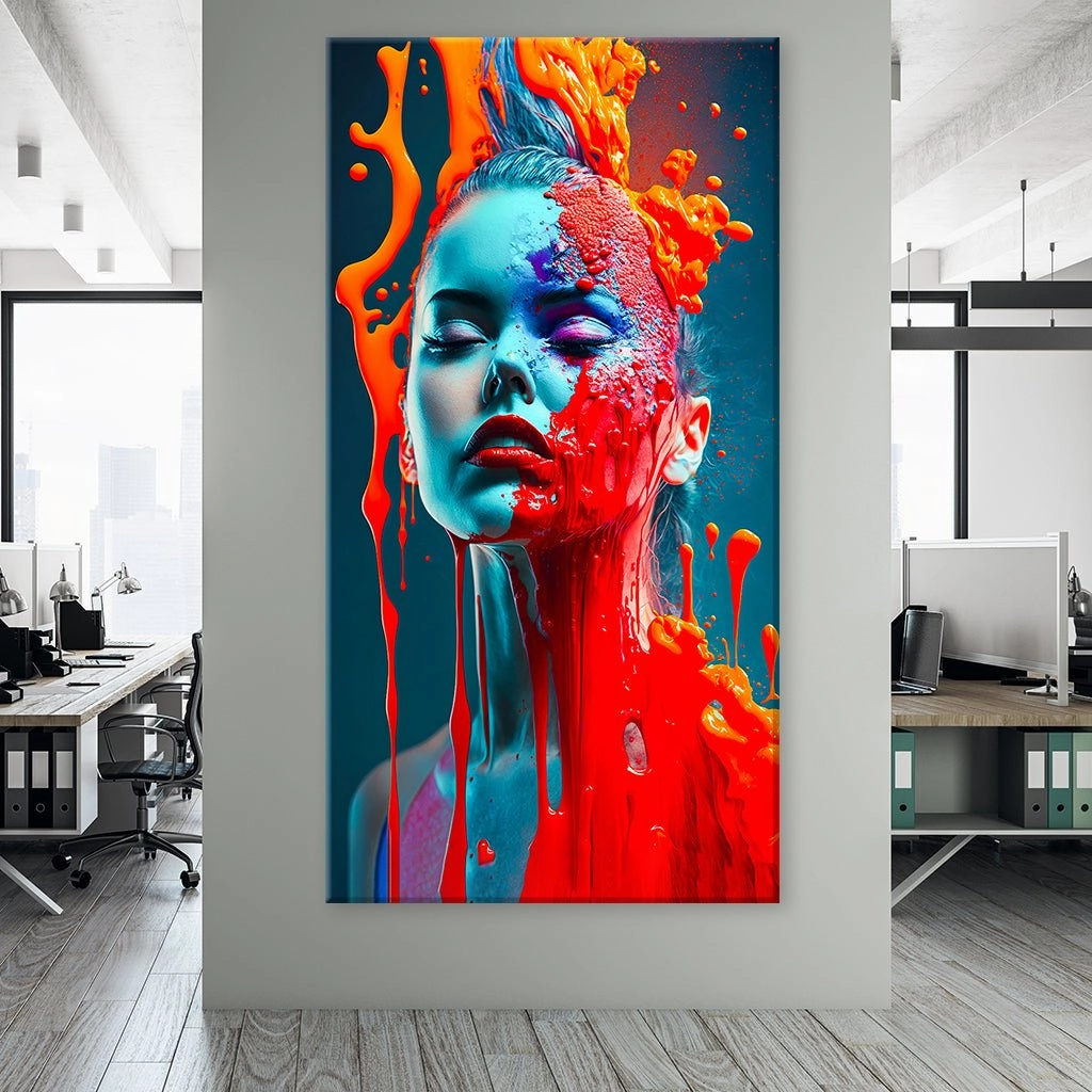 Color Splash Woman by Nilo
