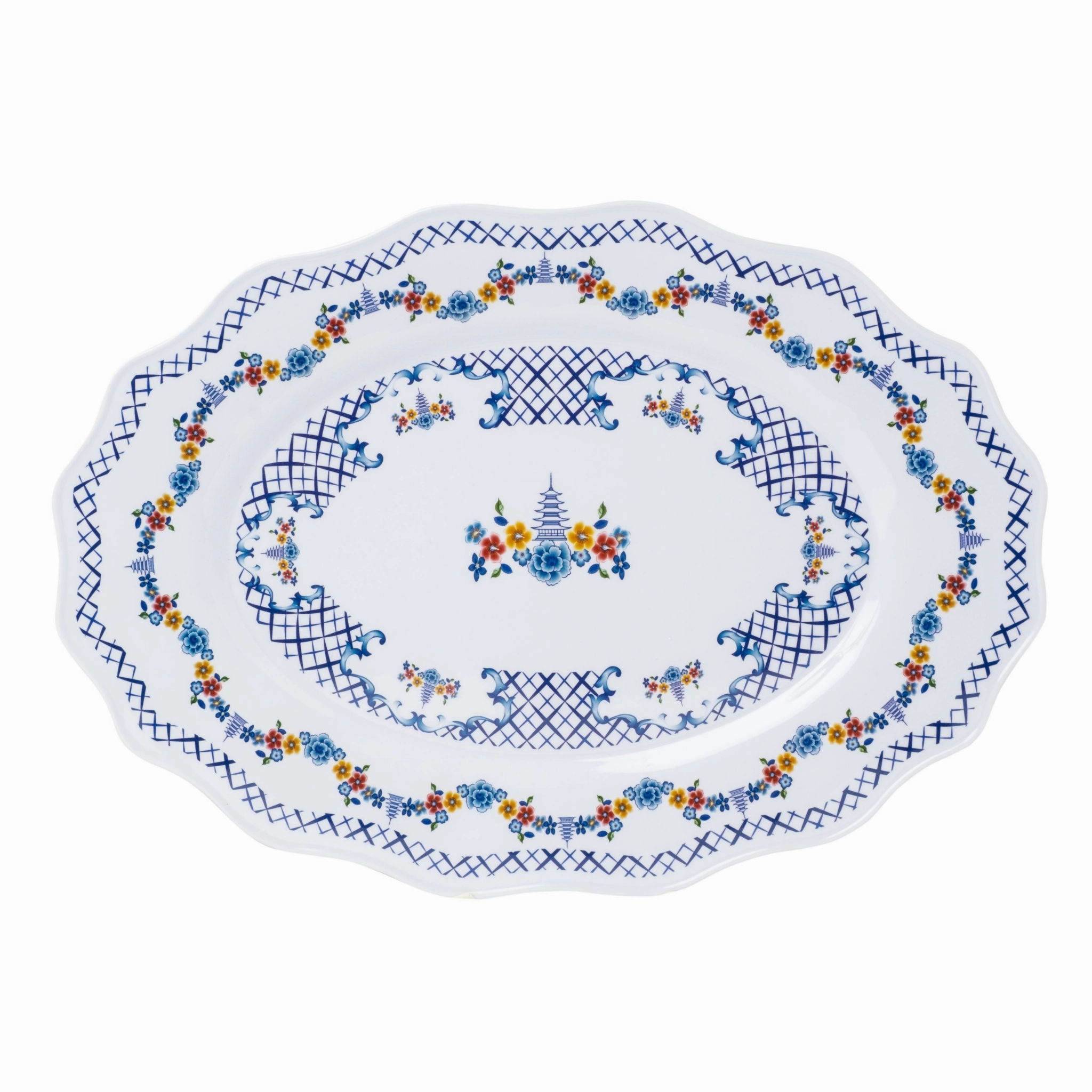 Colorful Floral Melamine Collection