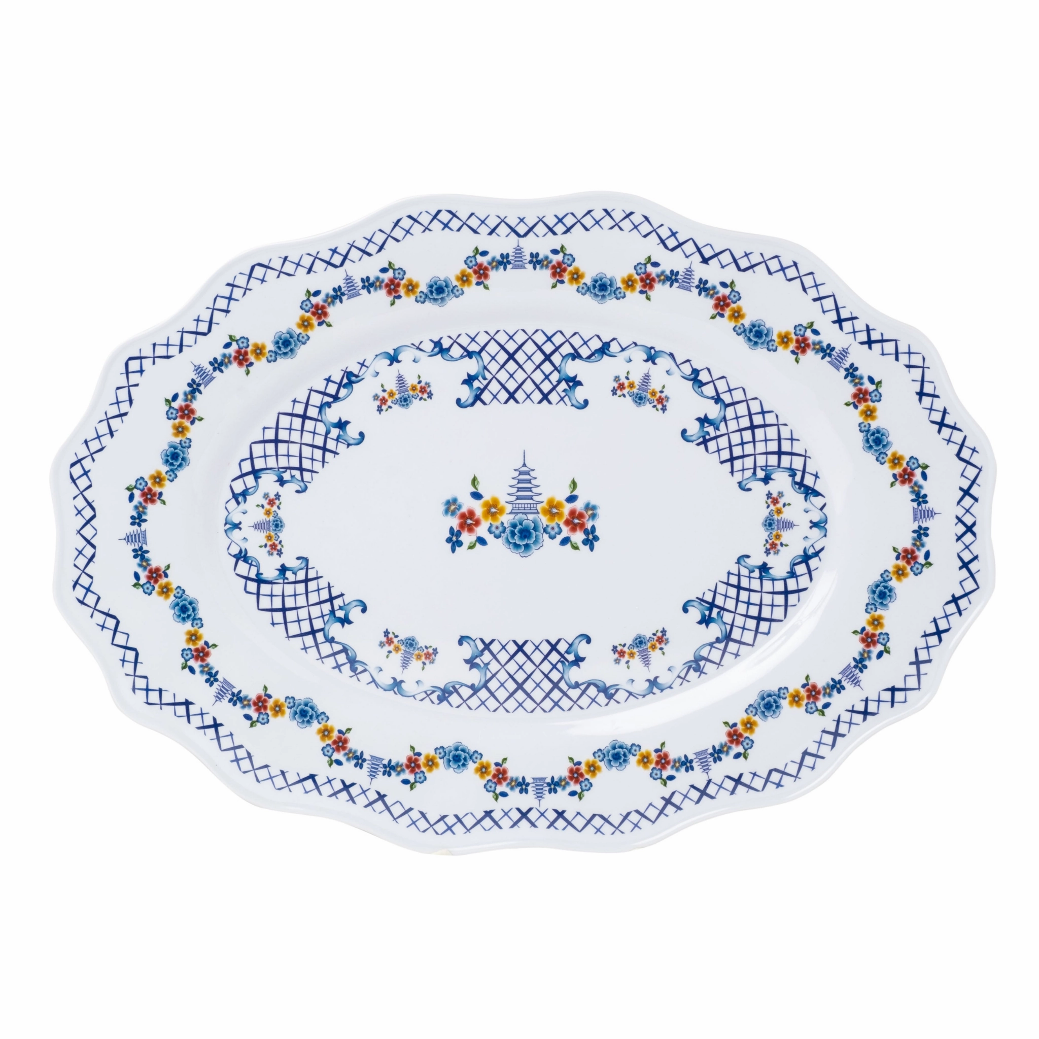 Colorful Floral Melamine Collection