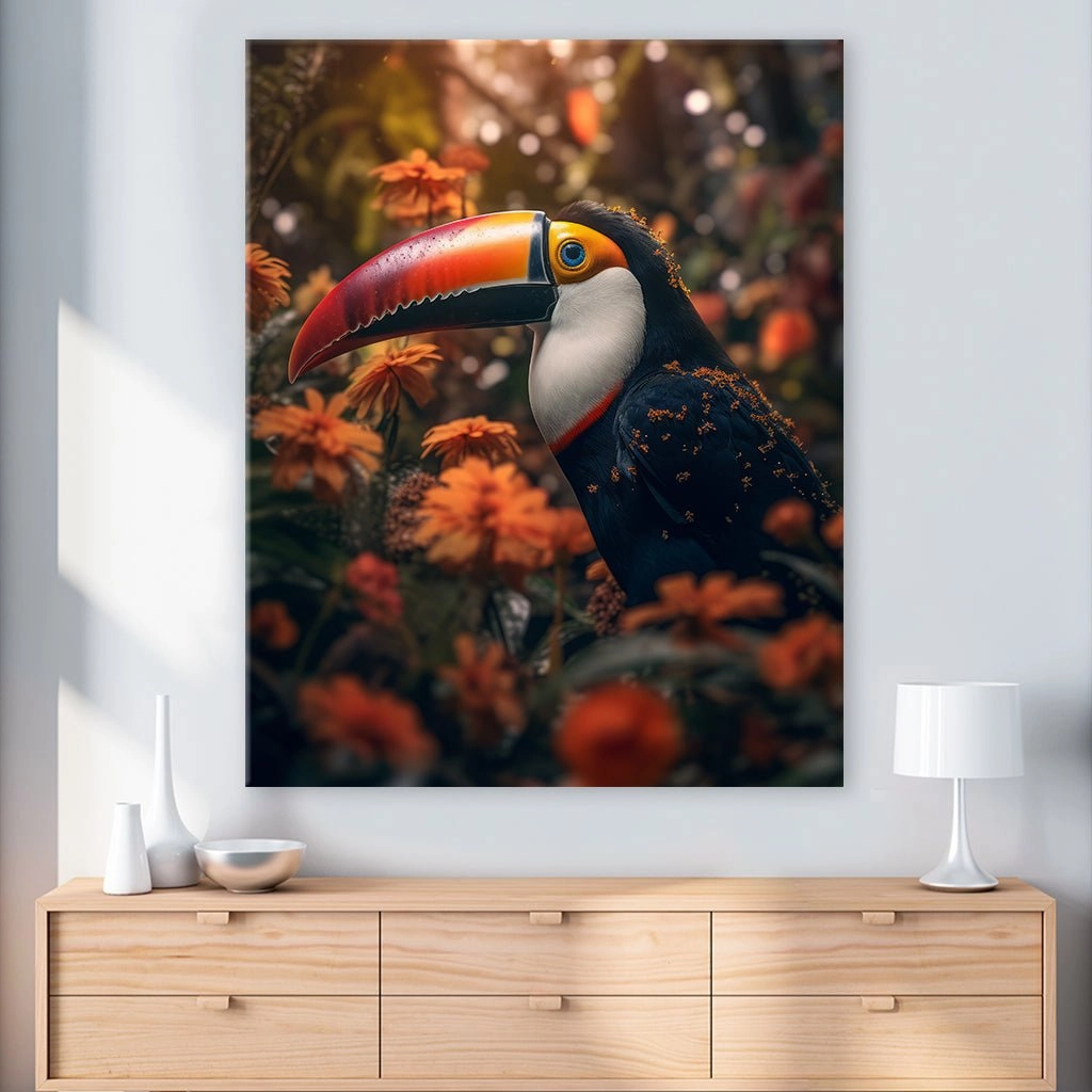 Colorful Toucan by Zenzdesign