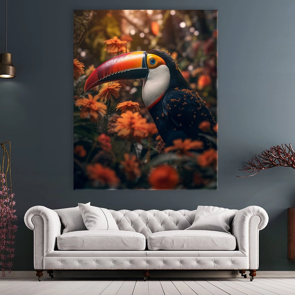 Colorful Toucan by Zenzdesign