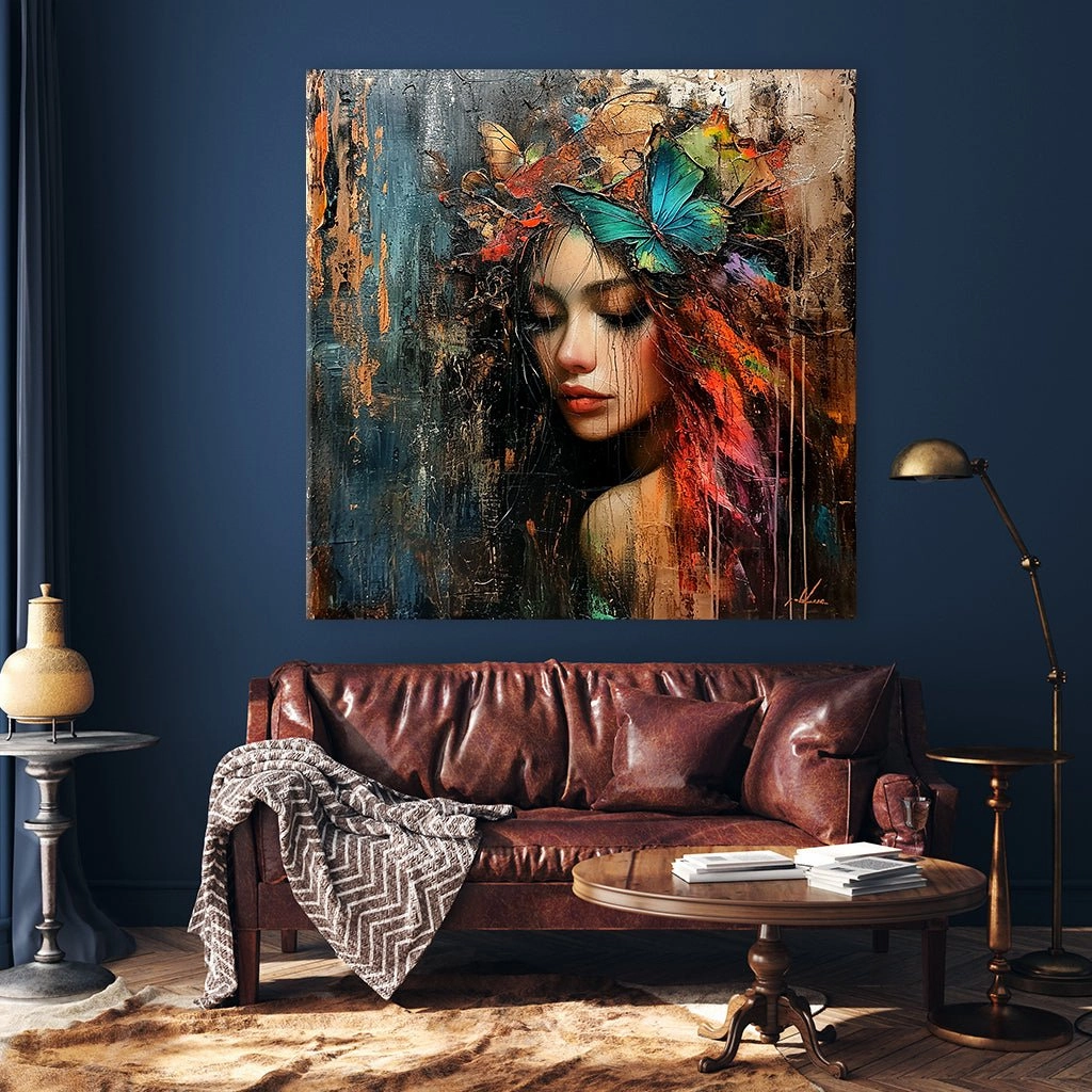 Colorful Woman by Catil
