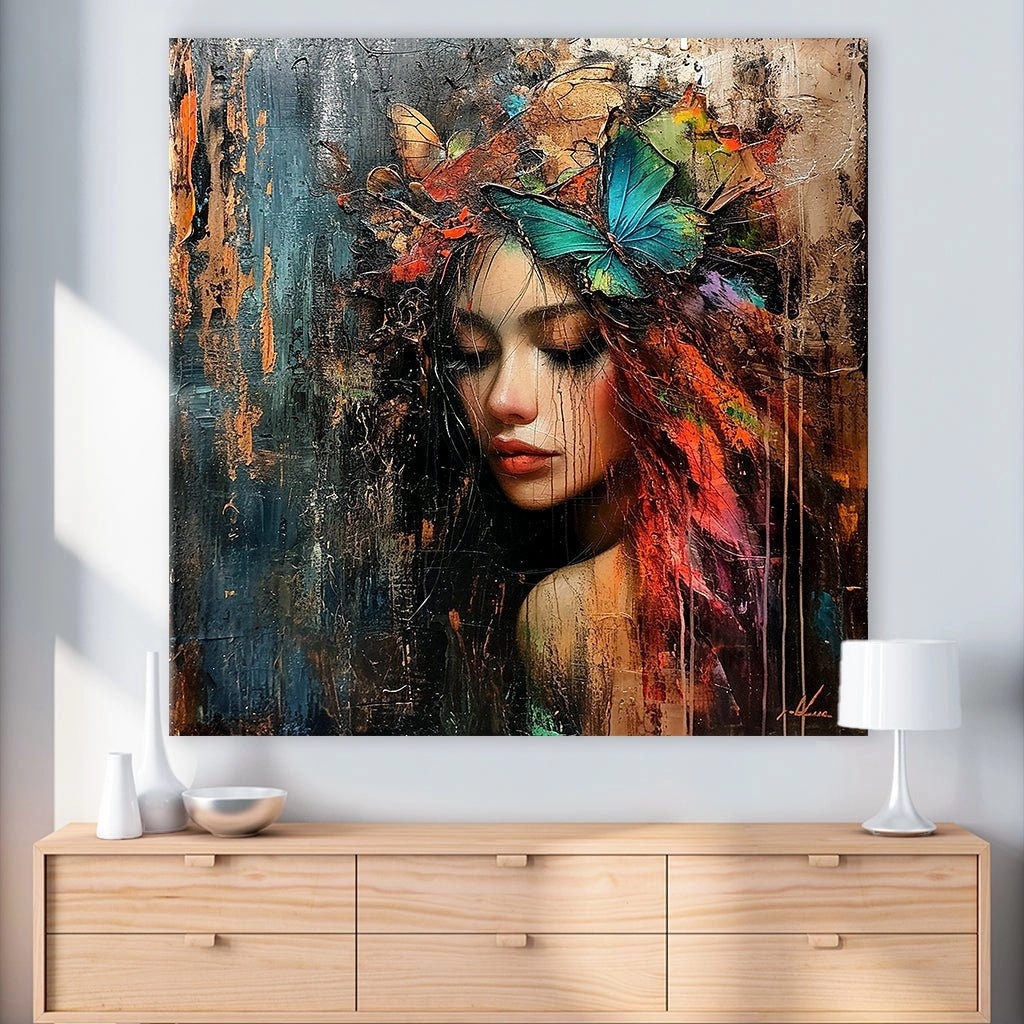 Colorful Woman by Catil