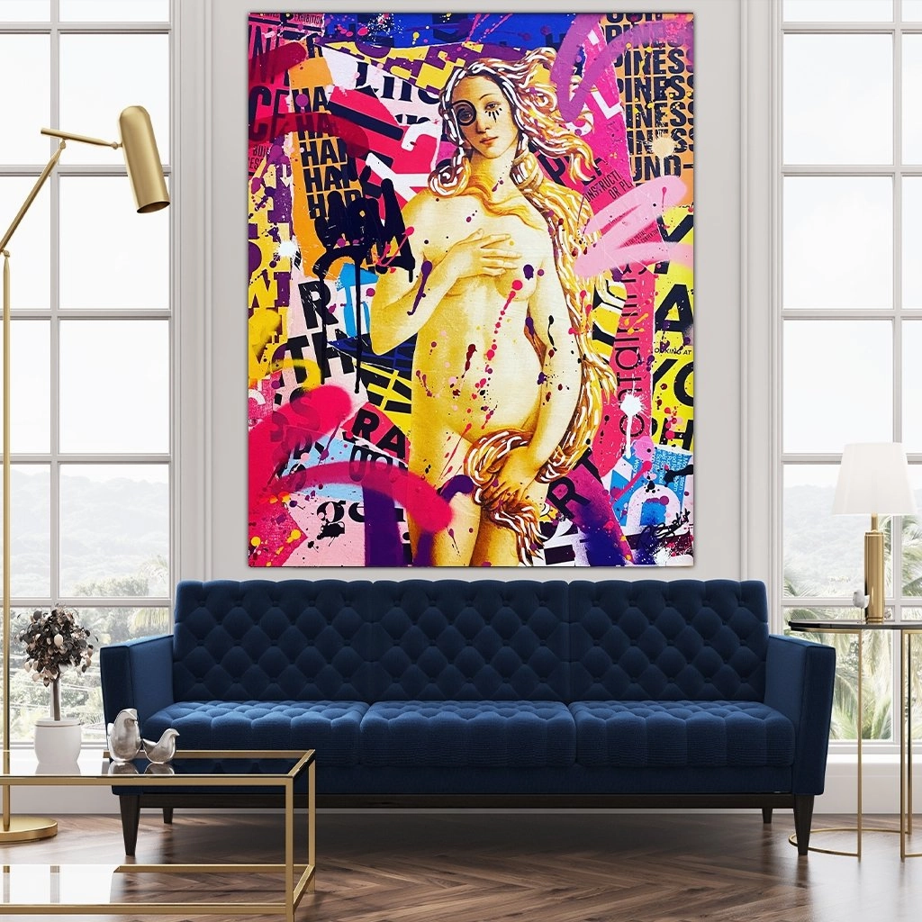 Colorful Woman by RS Artist