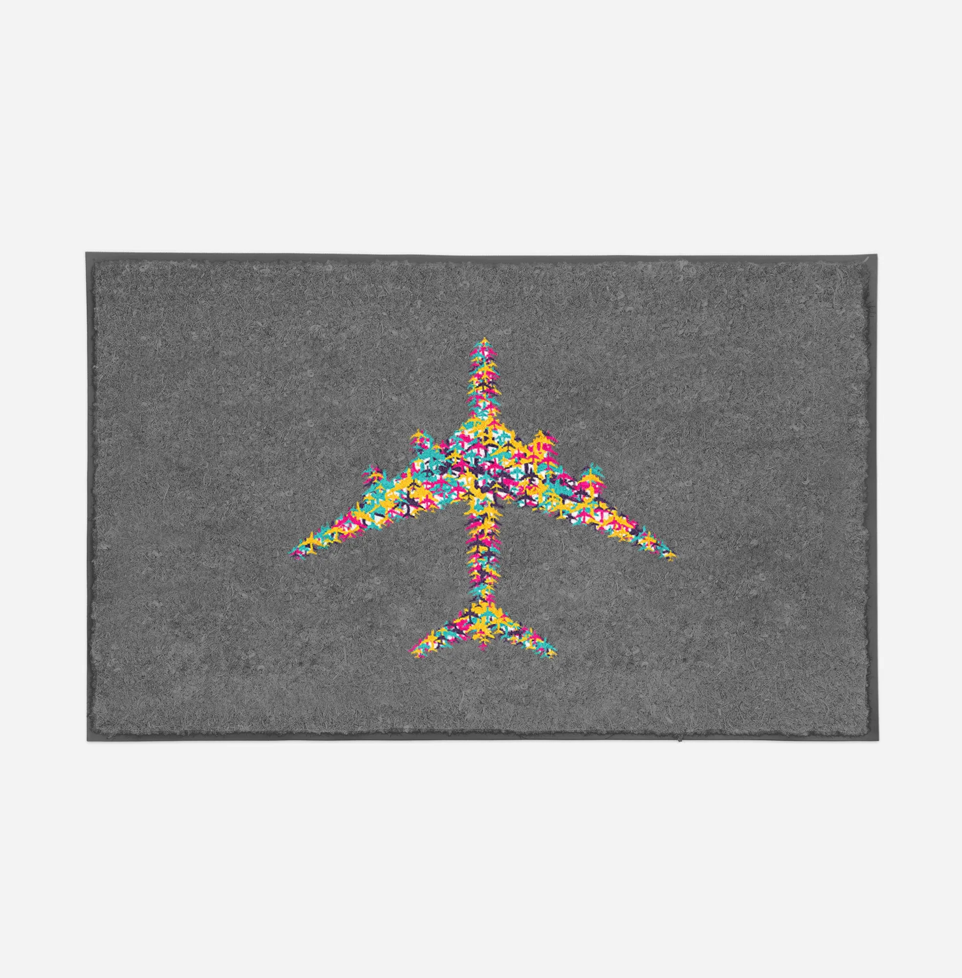 Colourful Airplane Designed Door Mats