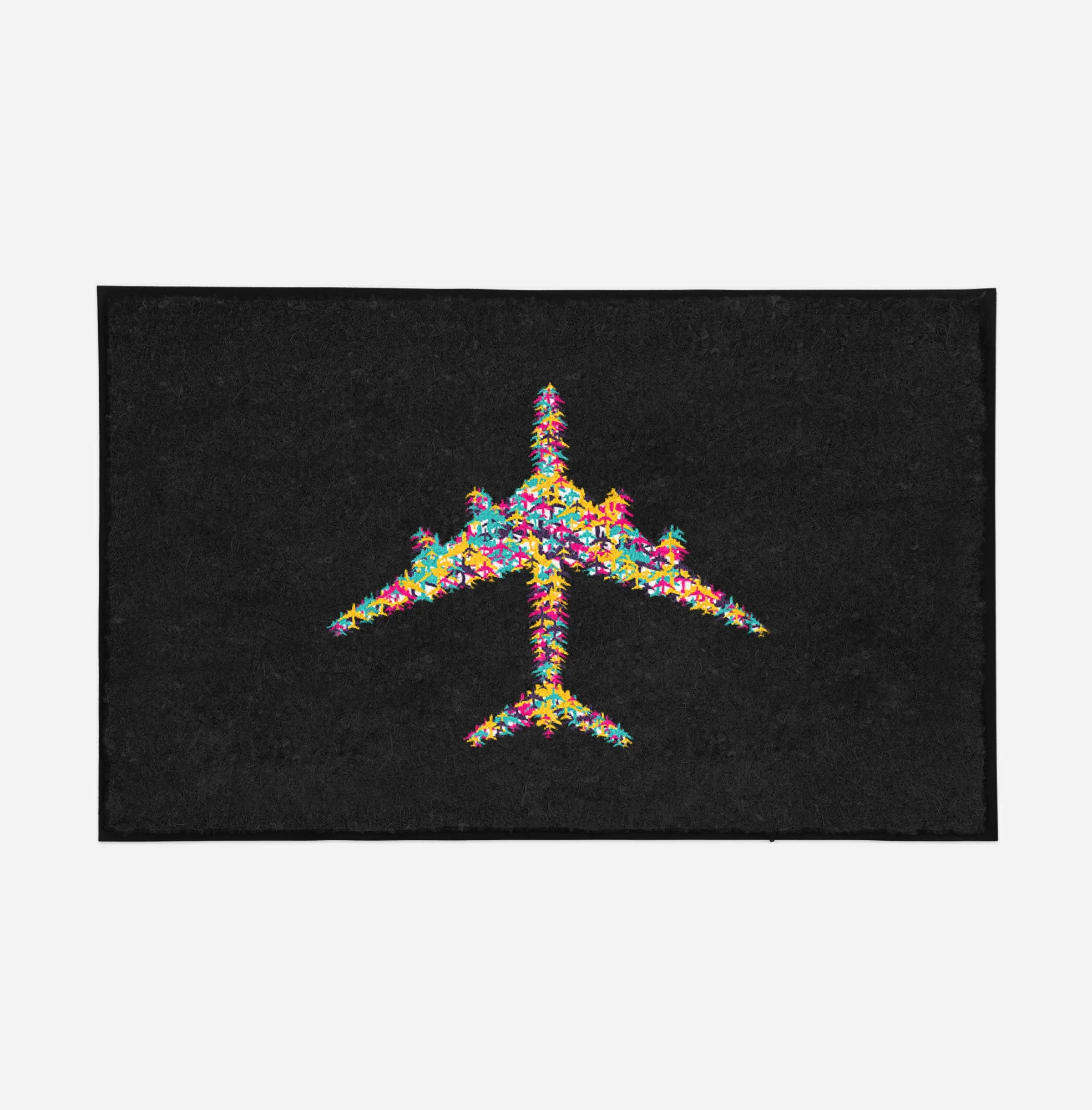Colourful Airplane Designed Door Mats