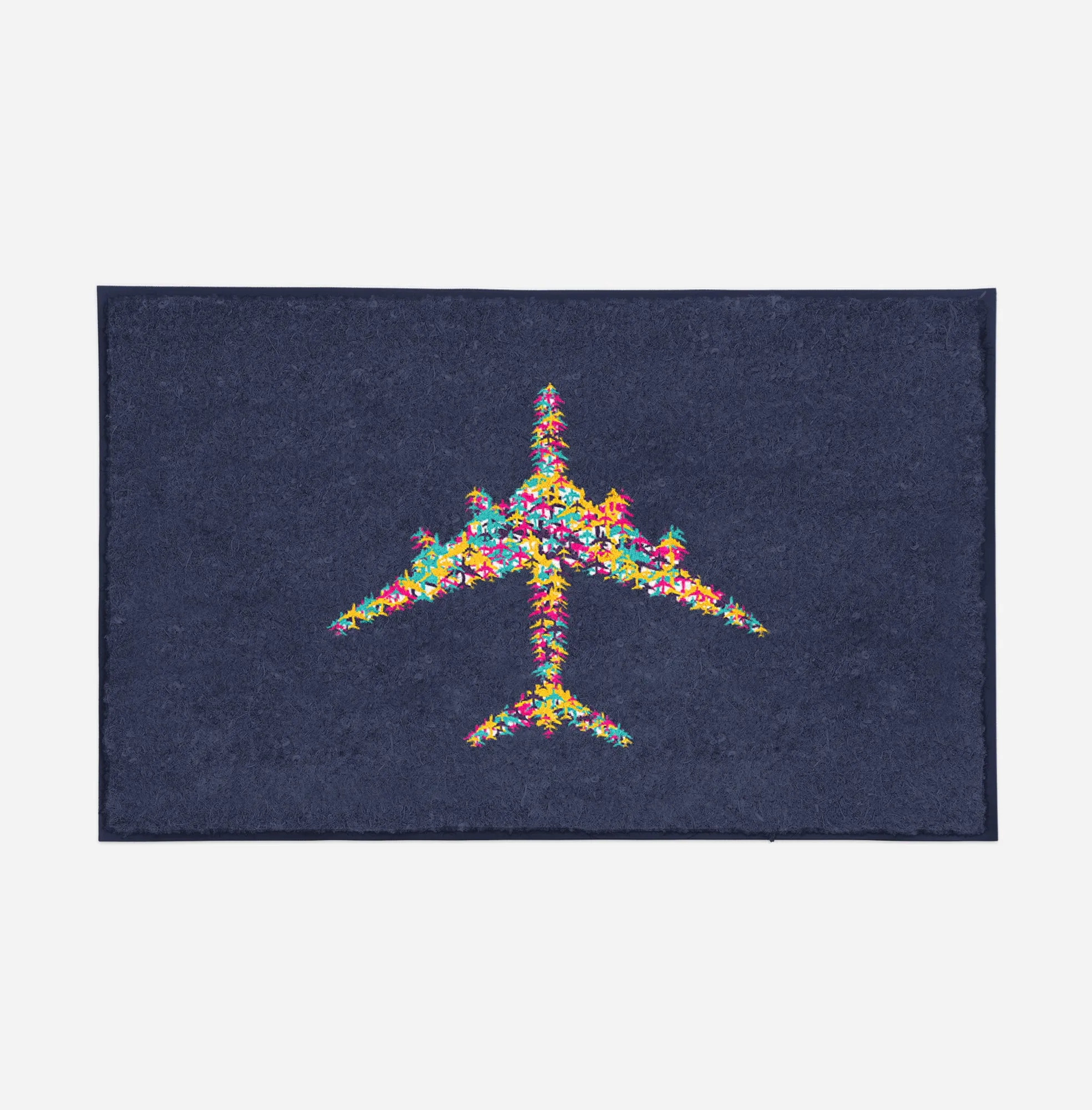 Colourful Airplane Designed Door Mats