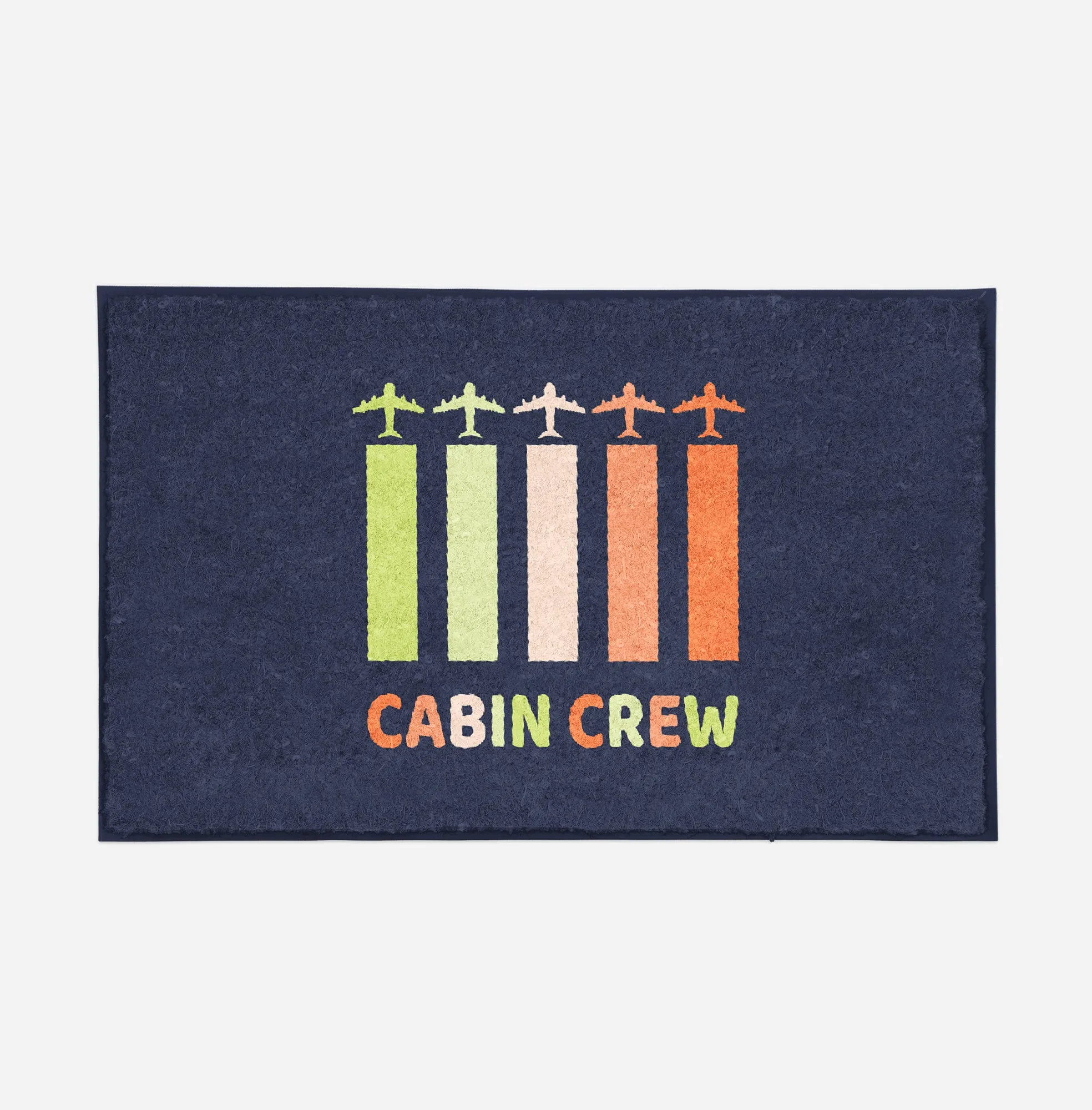Colourful Cabin Crew Designed Door Mats