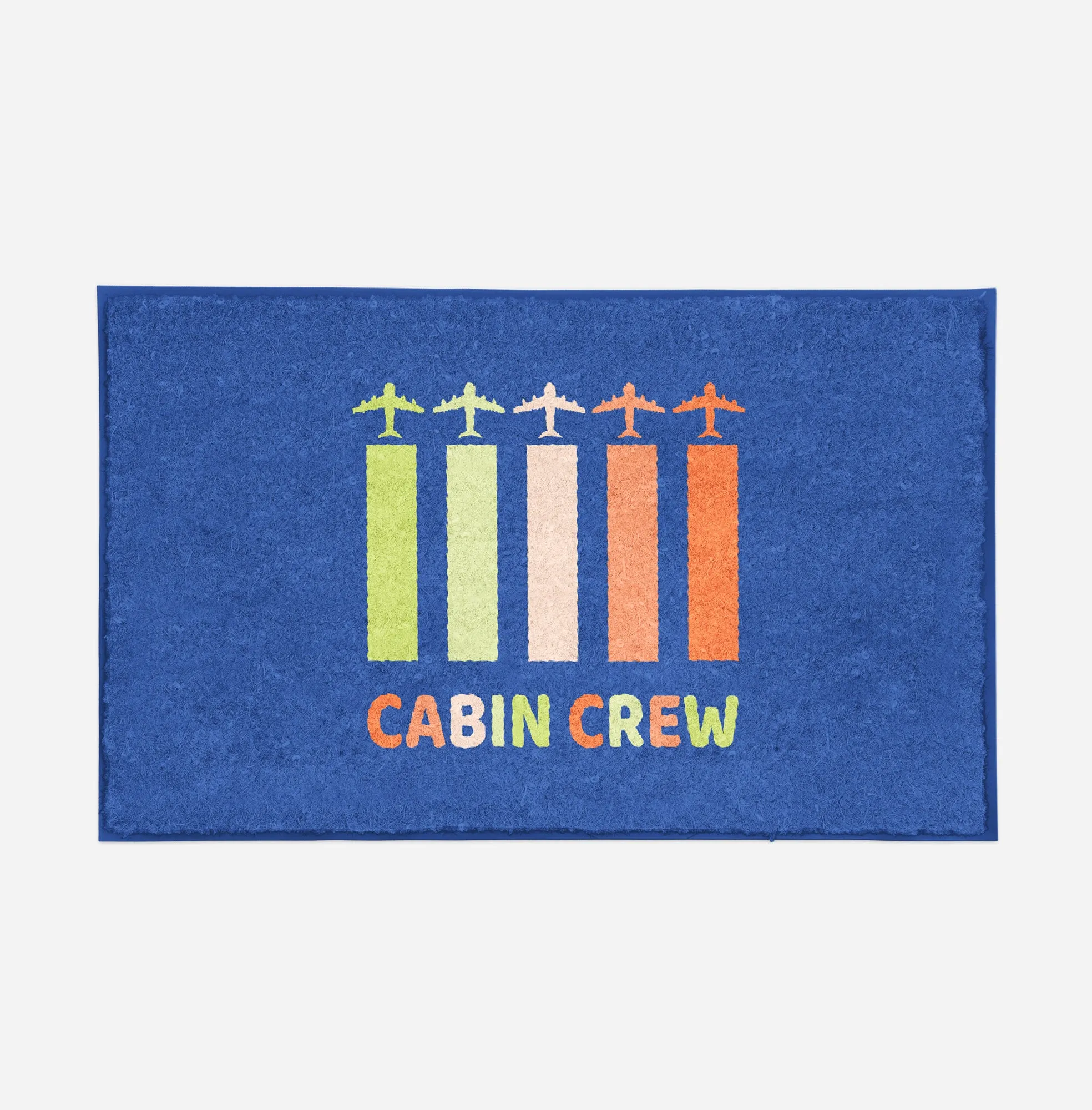 Colourful Cabin Crew Designed Door Mats