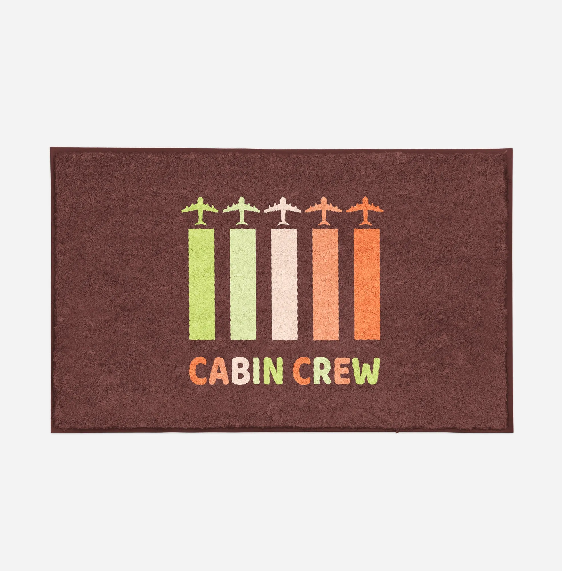 Colourful Cabin Crew Designed Door Mats