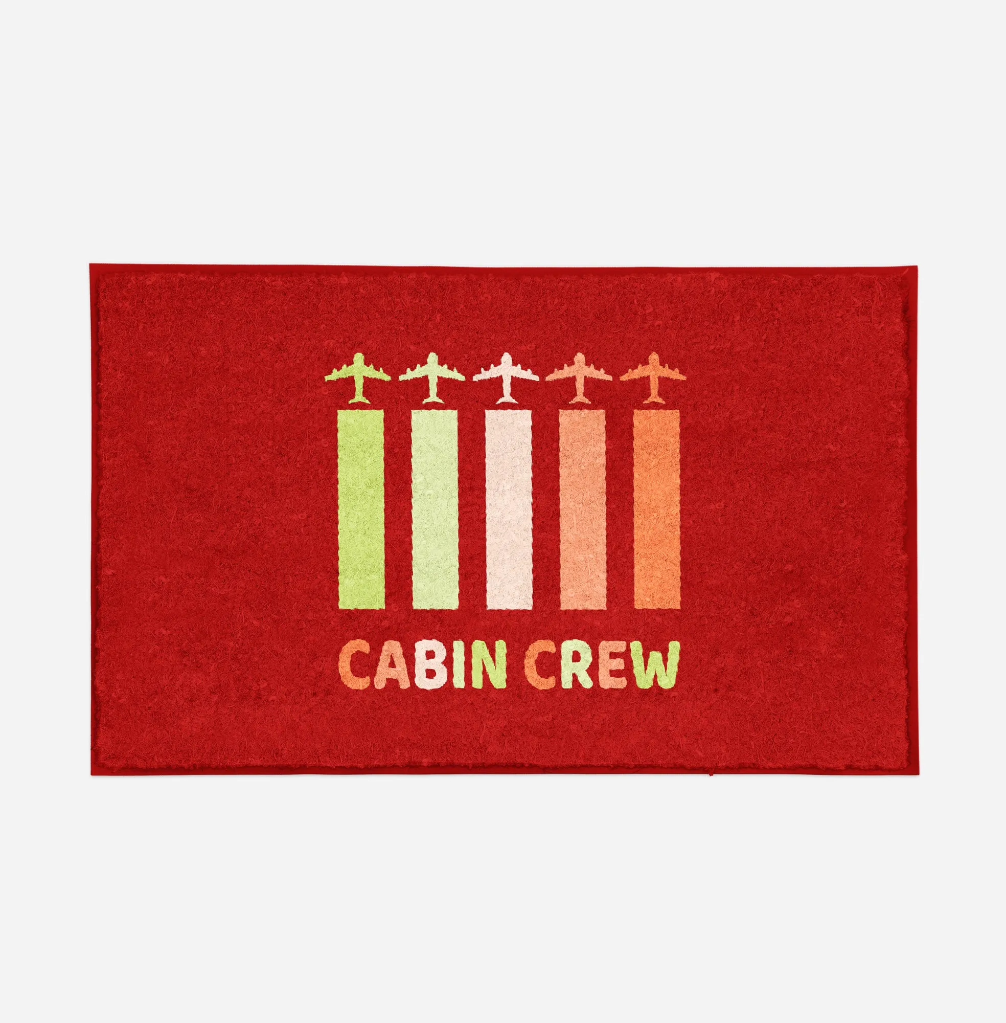 Colourful Cabin Crew Designed Door Mats