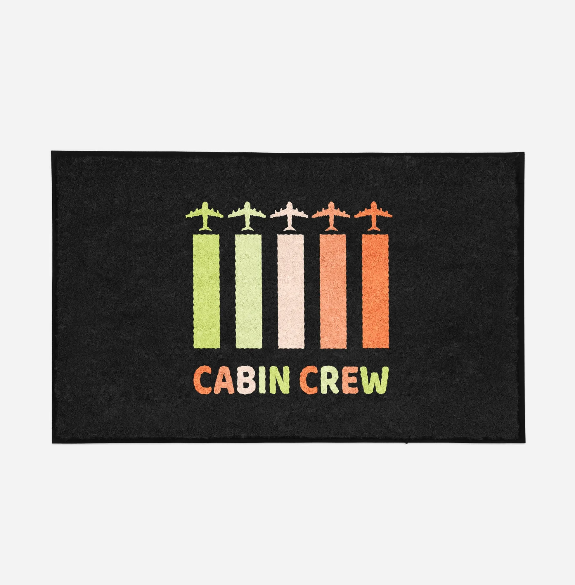 Colourful Cabin Crew Designed Door Mats