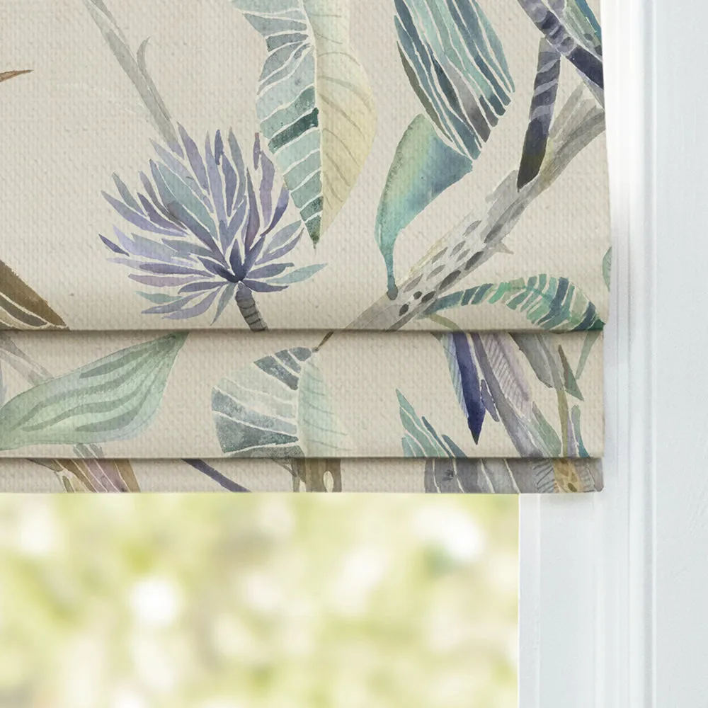 Colyford Printed Cotton Made to Measure Roman Blinds Skylark