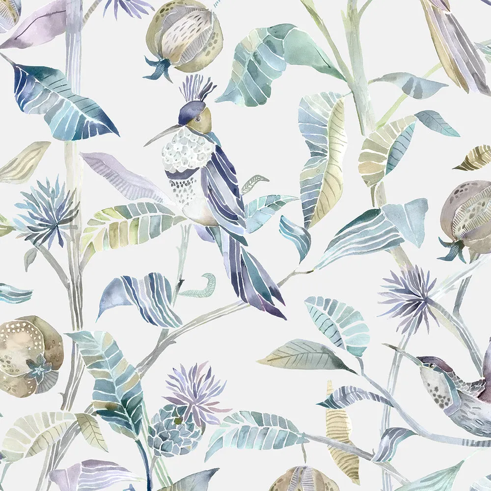 Colyford Printed Cotton Made to Measure Roman Blinds Skylark