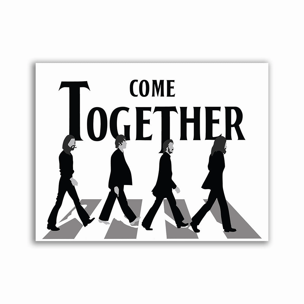 Come Together by David Drake framed mural artwork