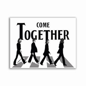 Come Together by David Drake framed mural artwork