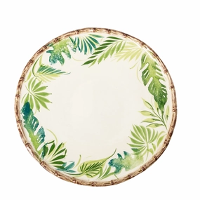 Compagnia Leaves & Bamboo Dinner Plate cute desktop display