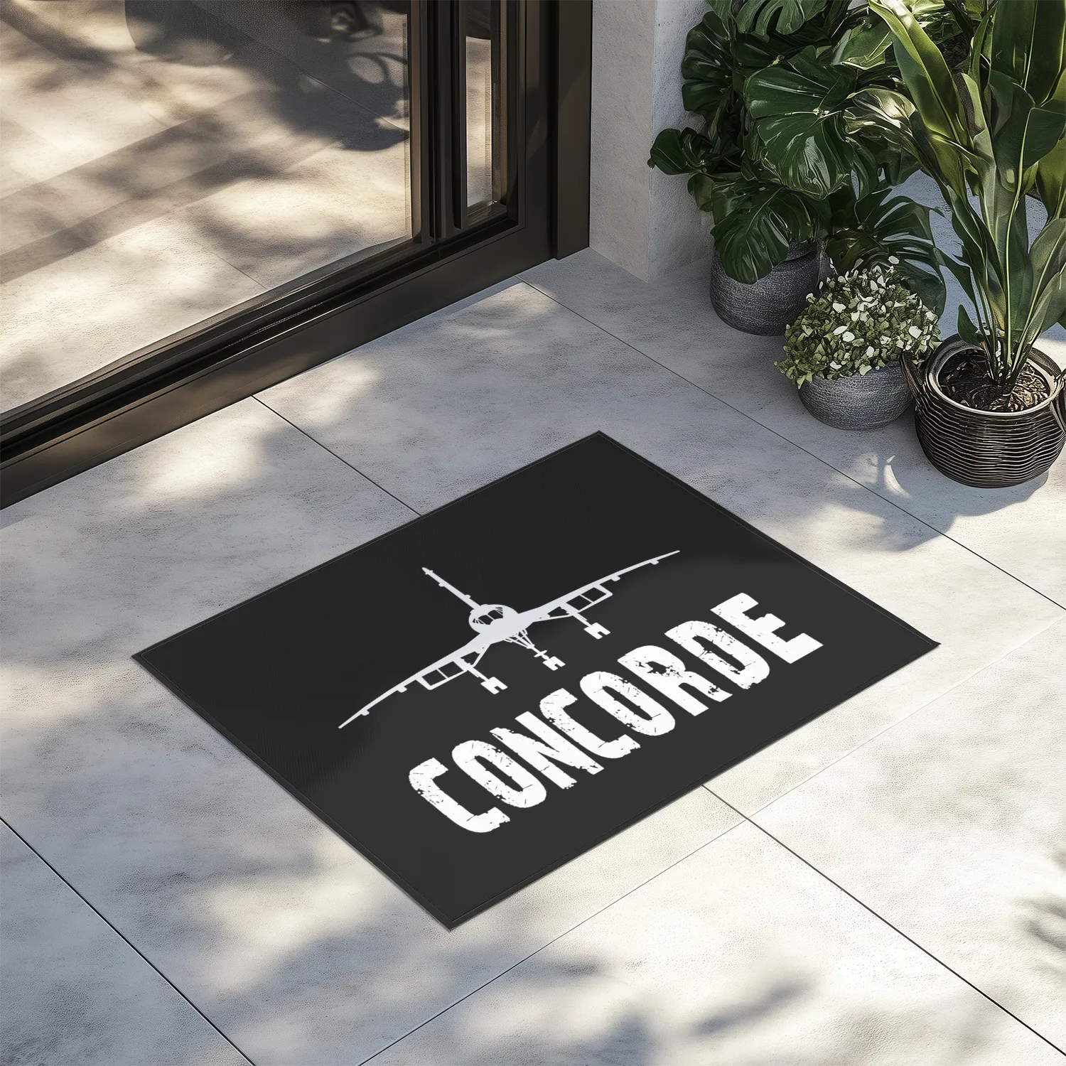 Concorde & Plane Designed Door Mats door entrance rug