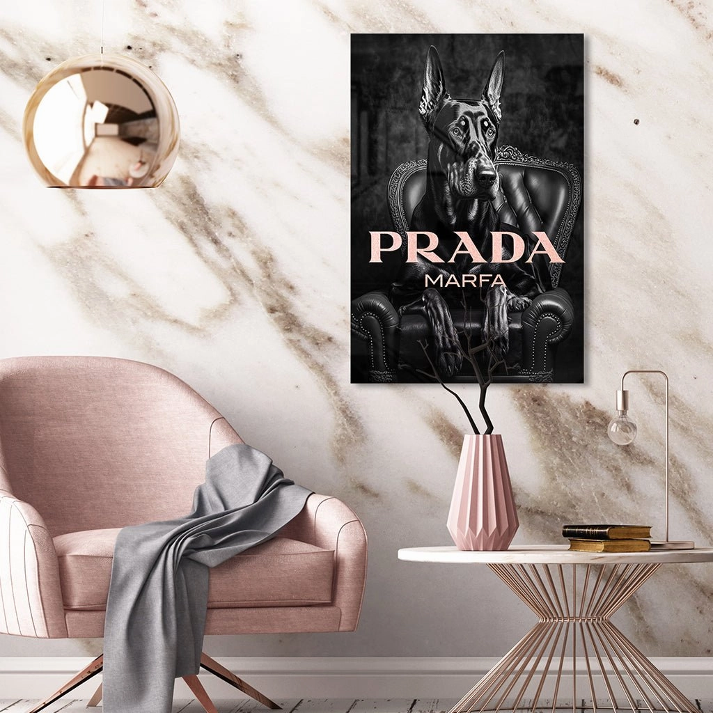 Confident Prada by Adrian Vieriu Ros on Acrylic