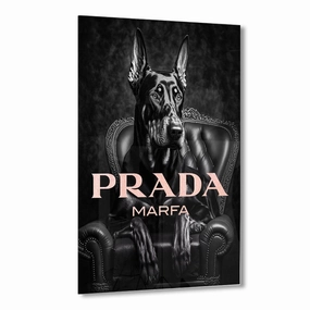 Confident Prada by Adrian Vieriu Ros on Acrylic framed mural artwork