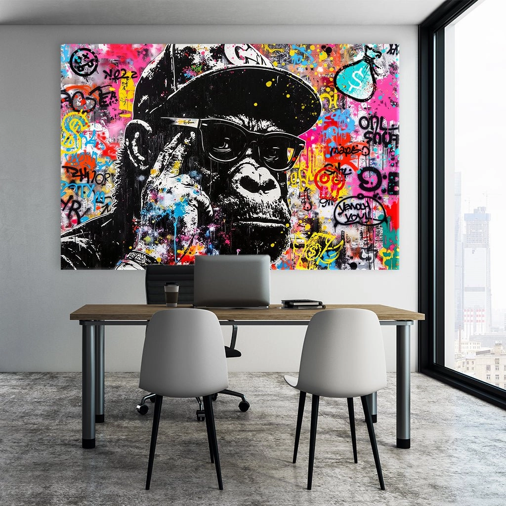 Cool Monkey by Adrian Vieriu 