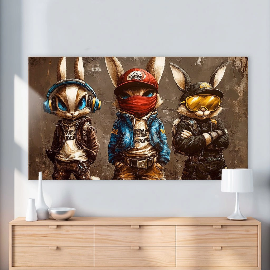 Cool Rabbits by Catill