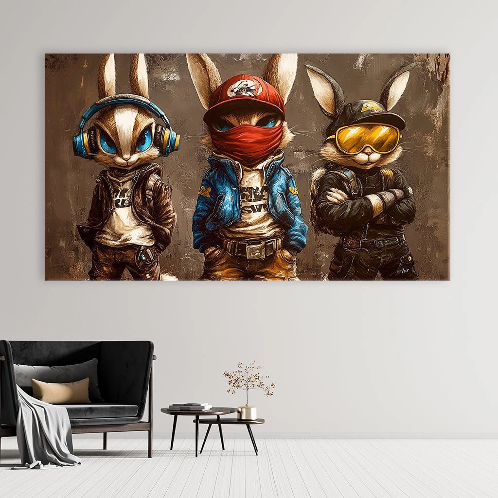 Cool Rabbits by Catill