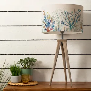 Coral Reef Eva & Aratus Complete Table Lamp Grey/Cobalt modern fashion rug  