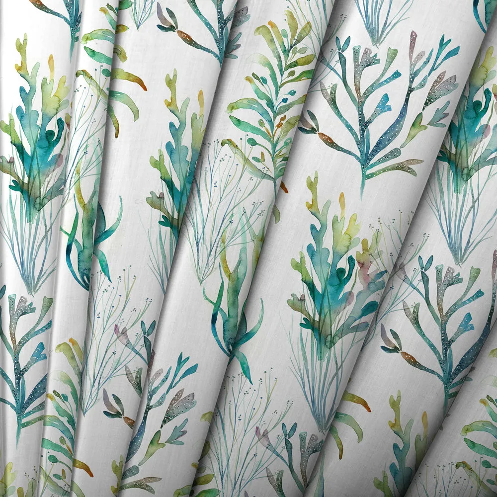 Coral Reef Printed Cotton Made to Measure Roman Blinds Kelpie