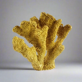 Coral Ear Gold Earrings decorative home ornament