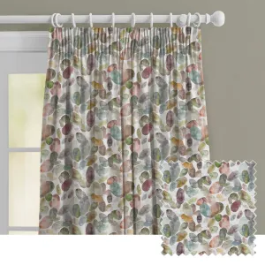 Correa Cream Printed Made to Measure Curtains Cloud modern fashion rug  