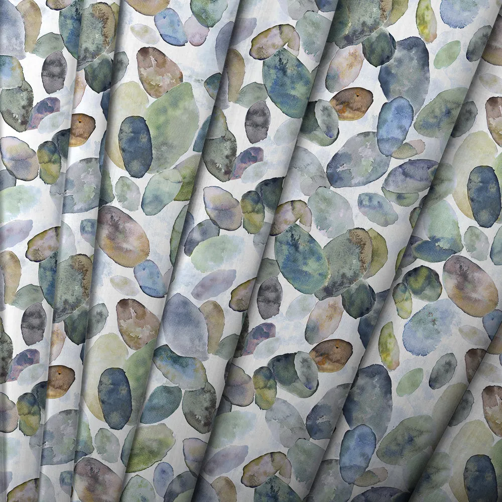 Correa Printed Cotton Made to Measure Roman Blinds Crocus/Cream