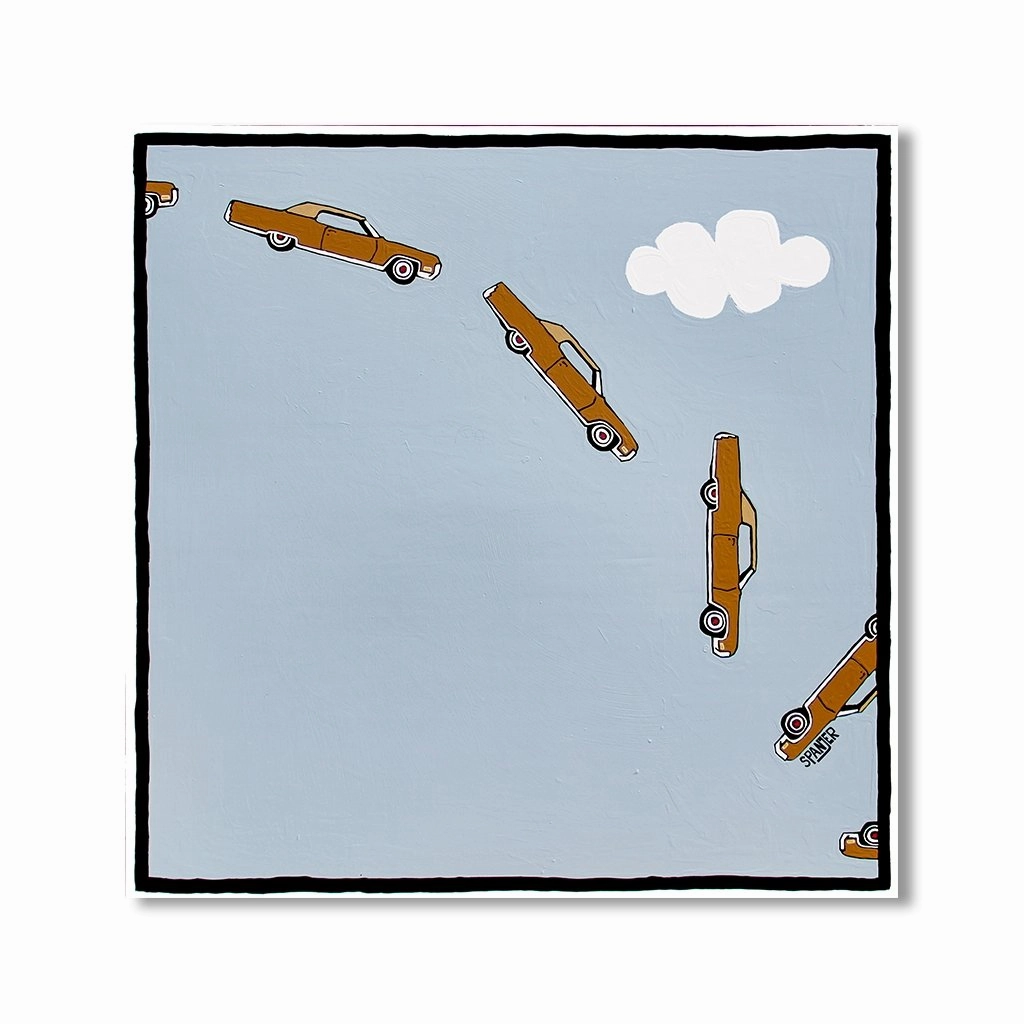 Couldn`t save him by Spanjer framed mural artwork
