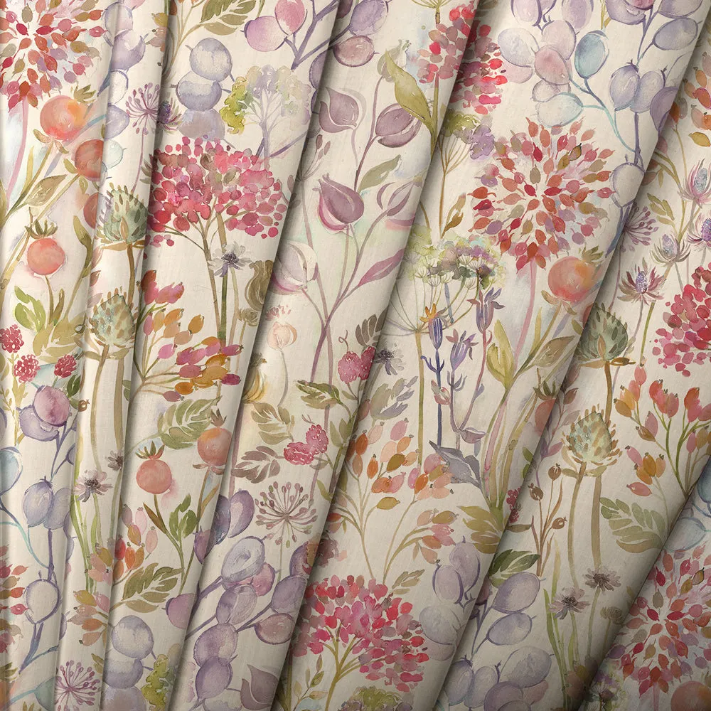 Country Hedgerow Printed Cotton Made to Measure Roman Blinds Autumn