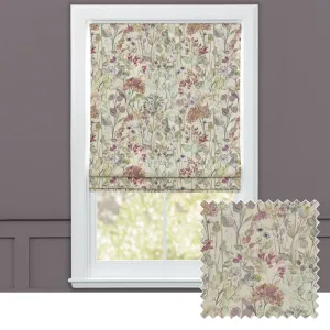 Country Hedgerow Printed Cotton Made to Measure Roman Blinds Bloom chic floor carpet  