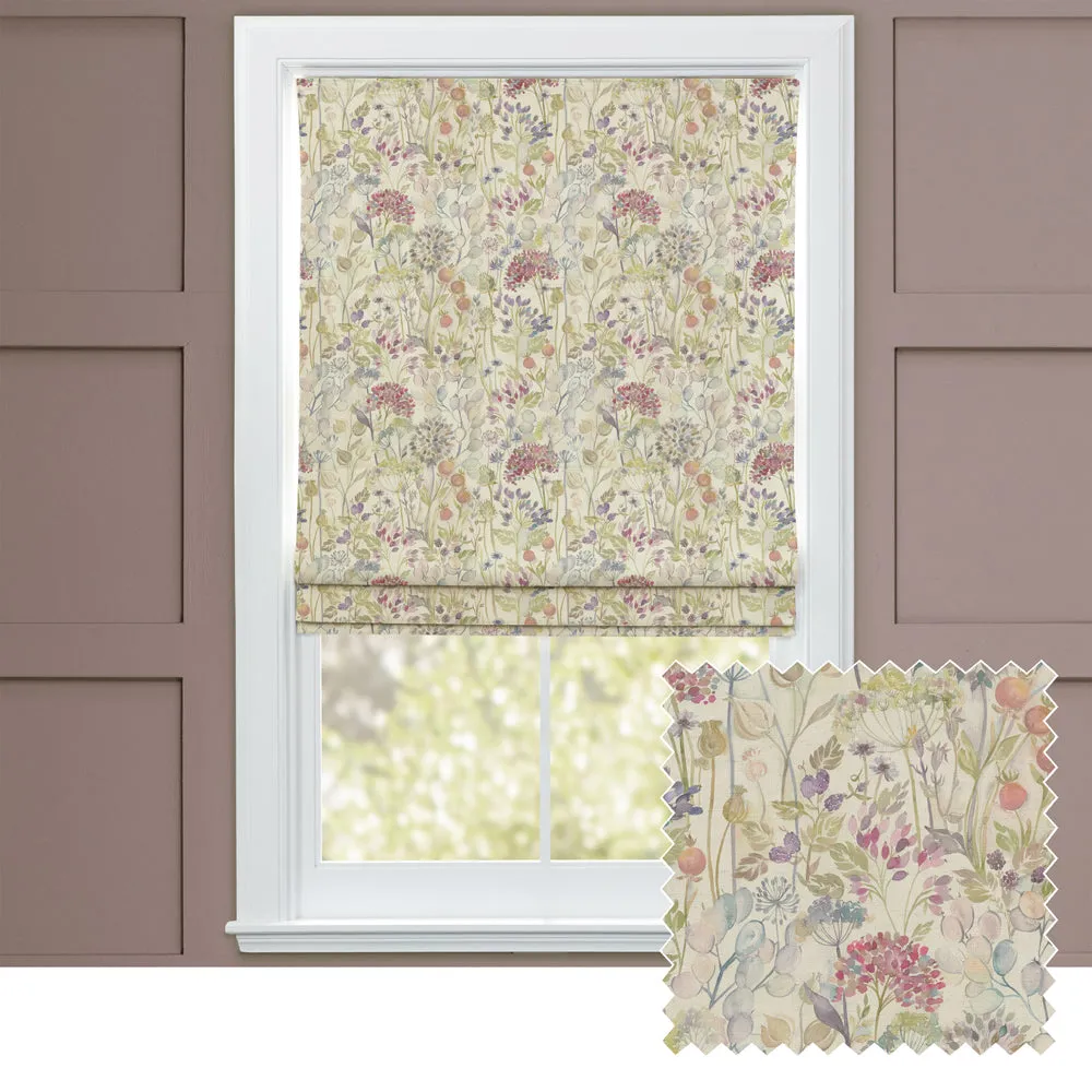 Country Hedgerow Printed Cotton Made to Measure Roman Blinds Classic modern fashion rug  