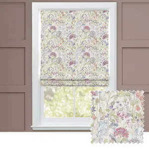 Country Hedgerow Printed Cotton Made to Measure Roman Blinds Classic/Cream chic floor carpet  