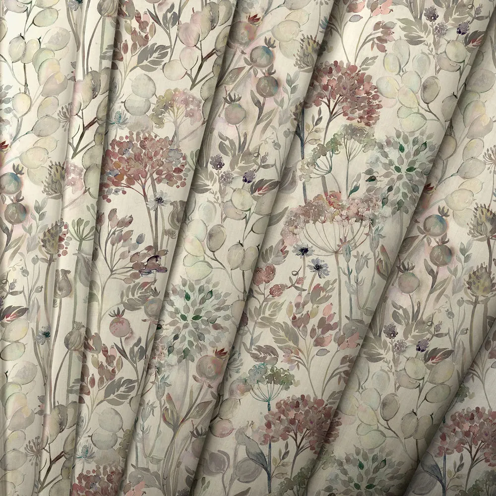 Country Hedgerow Printed Cotton Made to Measure Roman Blinds Dawn