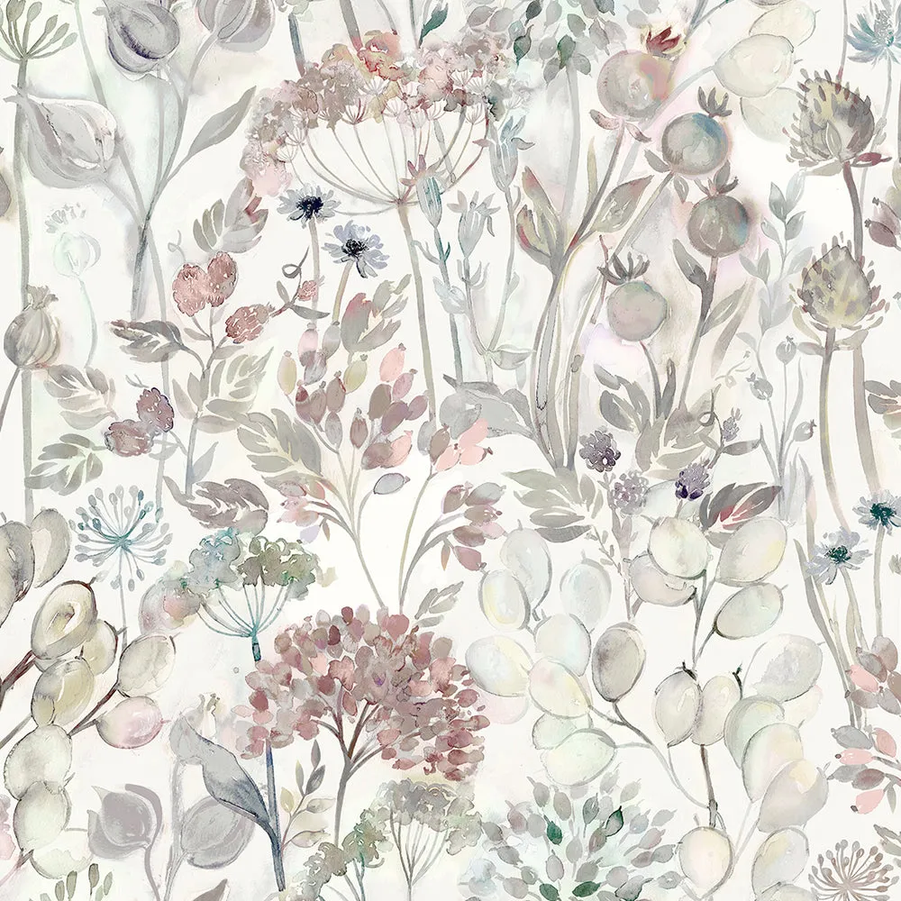 Country Hedgerow Printed Cotton Made to Measure Roman Blinds Dawn