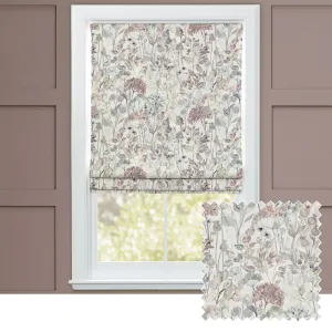 Country Hedgerow Printed Cotton Made to Measure Roman Blinds Dawn/Cream chic floor carpet  