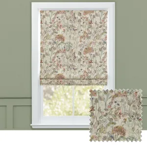Country Hedgerow Printed Cotton Made to Measure Roman Blinds Dusk chic floor carpet  