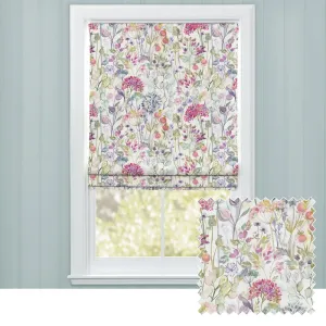 Country Hedgerow Printed Cotton Made to Measure Roman Blinds Lotus/Cream chic floor carpet  