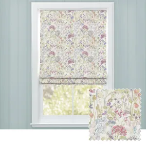 Country Hedgerow Printed Cotton Made to Measure Roman Blinds Mini Classic Cream chic floor carpet  