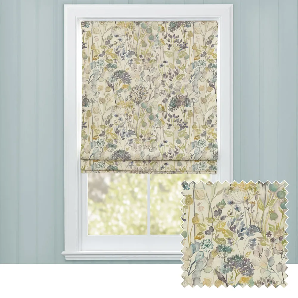 Country Hedgerow Printed Cotton Made to Measure Roman Blinds Sky modern fashion rug  