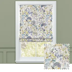 Country Hedgerow Printed Cotton Made to Measure Roman Blinds Violet/Cream modern fashion rug  