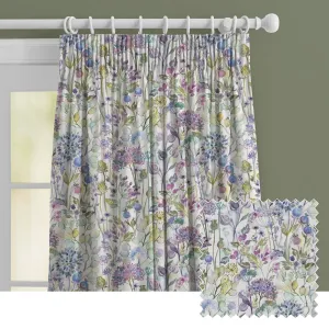 Country Hedgerow Printed Made to Measure Curtains Lilac modern fashion rug  