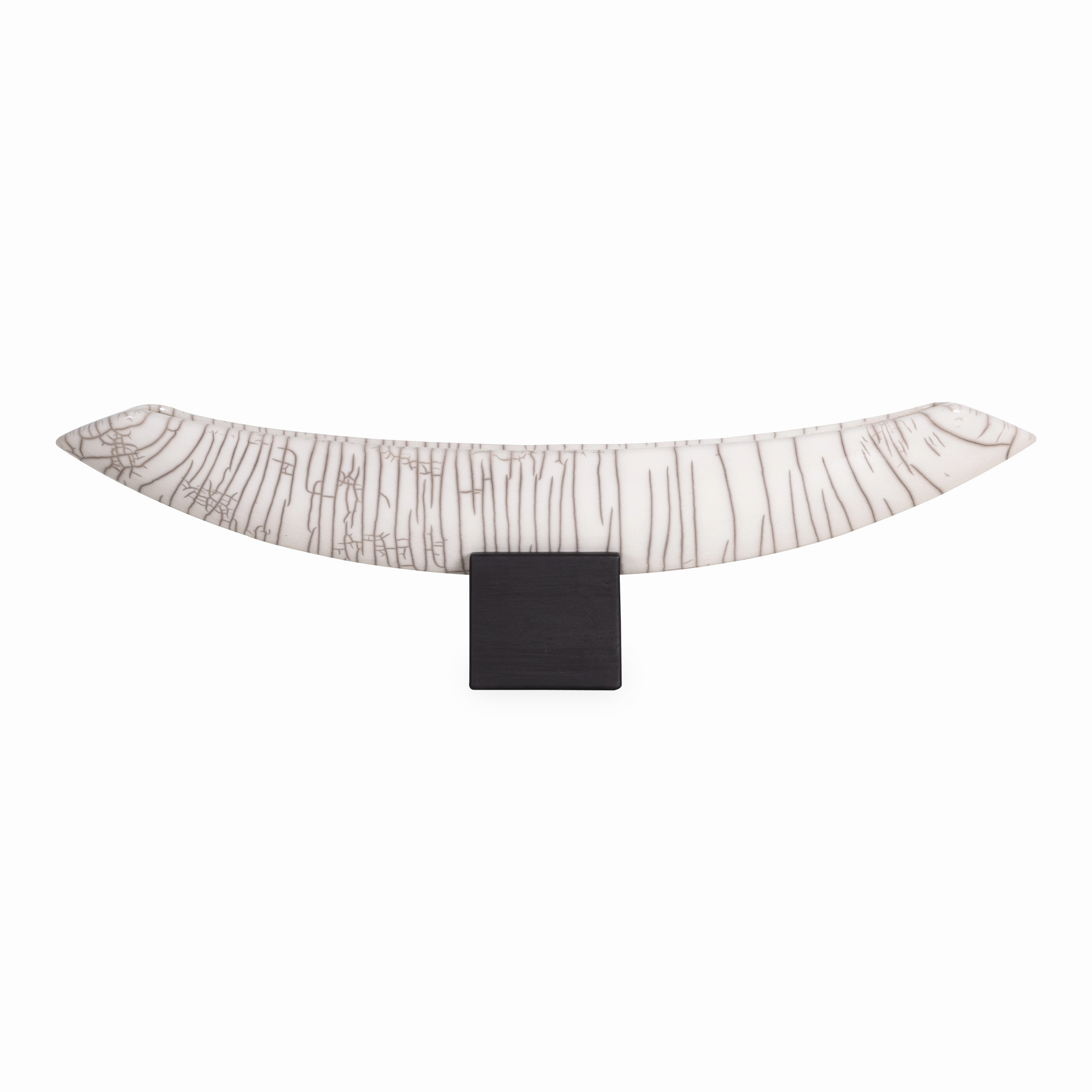 Crackle Carina Curved Trough creative interior decor