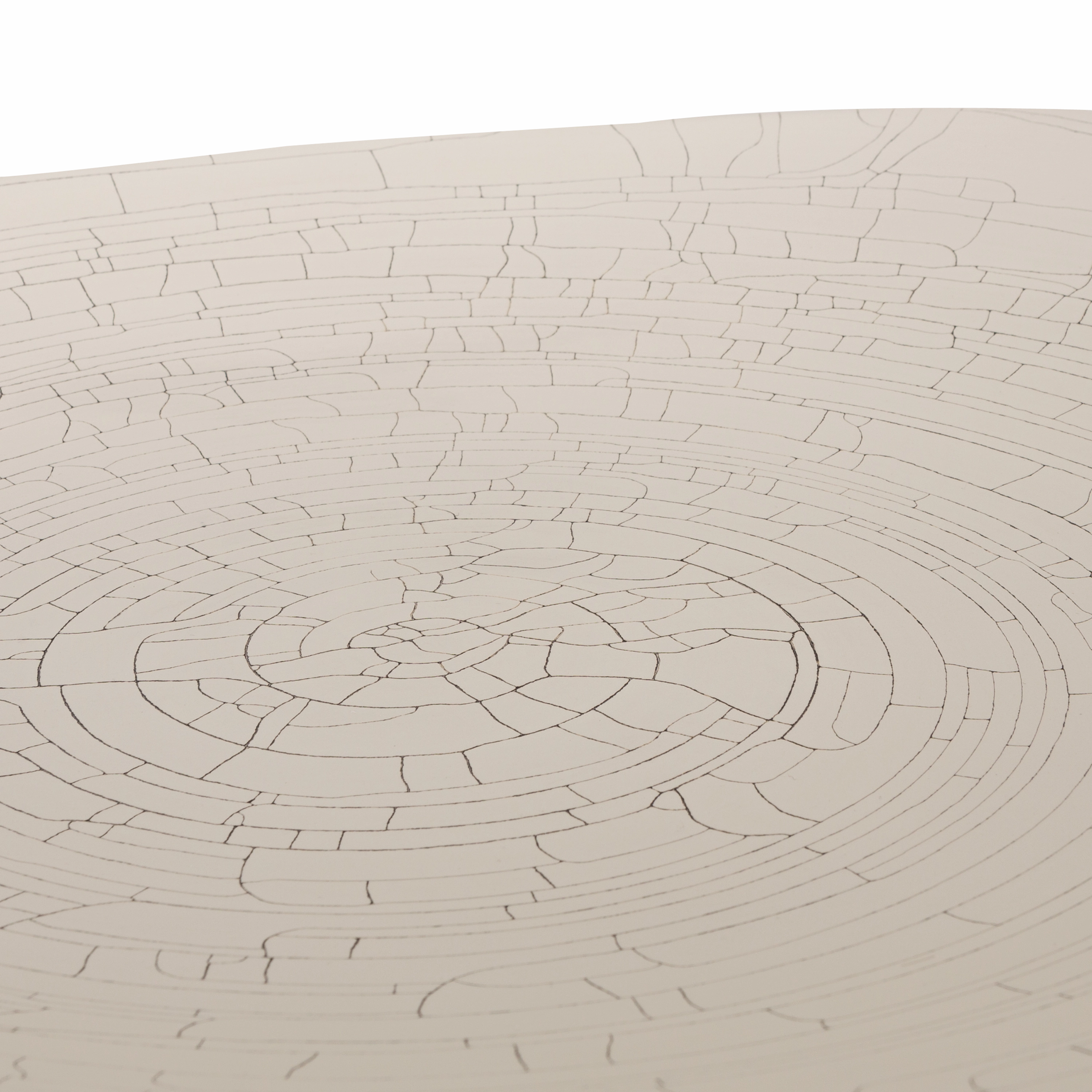 Crackle Triangolo Platter